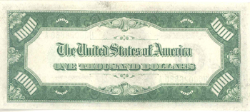 1934-A $1,000.00 St. Louis.  CHCU.