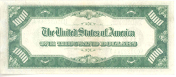 1928 $1,000.00 St. Louis.  AU.