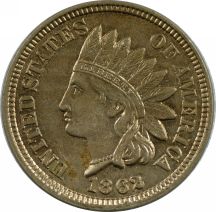 Two Indian Head Copper-Nickel Cents.