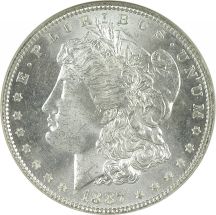 Ten 1887 NGC MS-64.