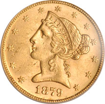 1879 PCGS MS-62.