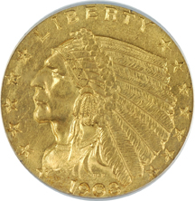 1908 PCGS MS-62.