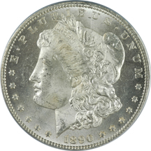 1890-CC PCGS MS-64.