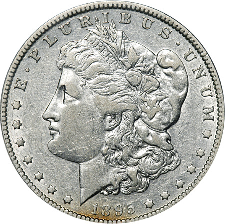 1895-O PCGS XF-40.