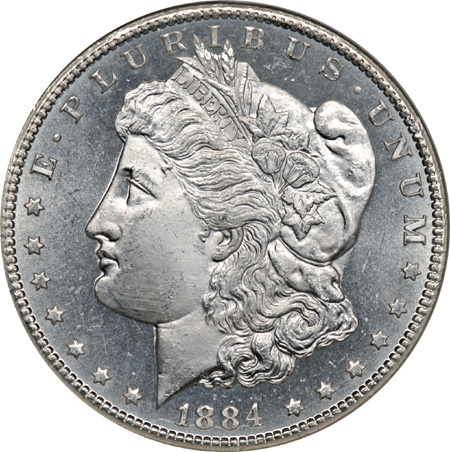 1884-CC NGC MS-65 PL.