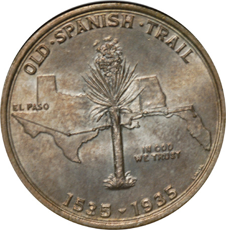 1935 Spanish Trail. NGC MS-64.