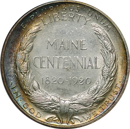 1920 Maine. NGC MS-64.