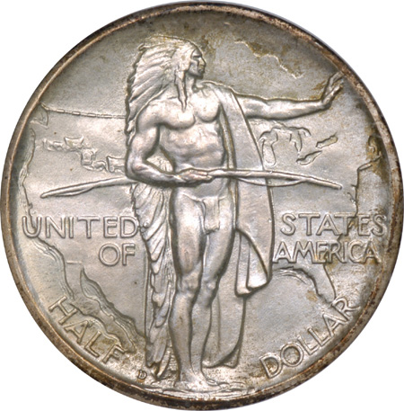 1937-D Oregon. NGC MS-67.