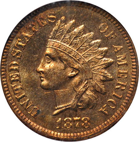 1878 NGC MS-63 RD.