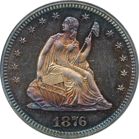 1876-CC PCGS PF-63.