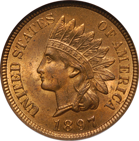 1897 NGC MS-64 RD.