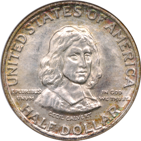 1934 Maryland. NGC MS-65.