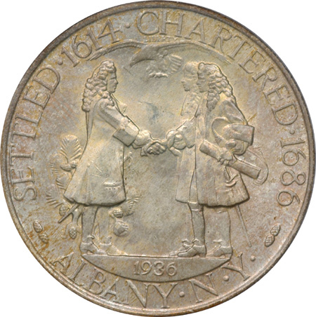 1936 Albany. PCGS MS-66.