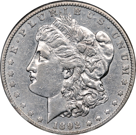 1892-CC NGC AU-53.