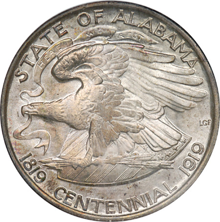 1921 Alabama. NGC MS-66.