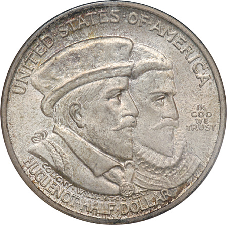 1924 Huguenot. NGC MS-66.