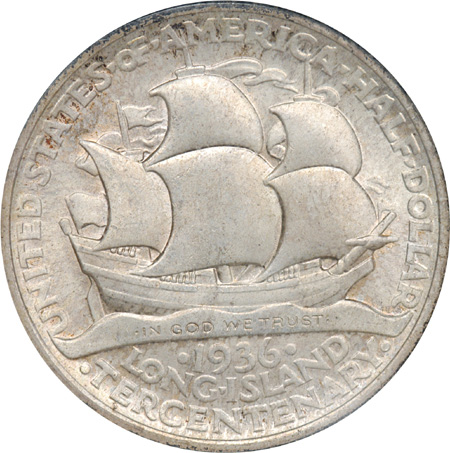 1936 Long Island. NGC MS-65.