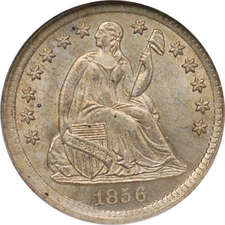 1856 NGC MS-64.