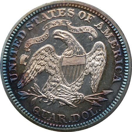 1871 ANACS PF-63 Cameo.