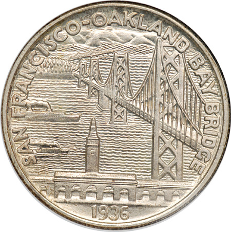 1936-S Bay Bridge. NGC MS-66.