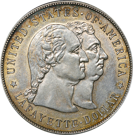 1900 Lafayette Dollar. ANACS MS-61.