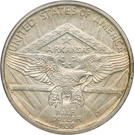 1935-S Arkansas. NGC MS-65.