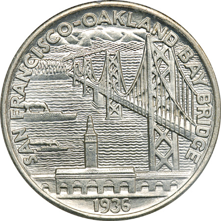 1936-S Bay Bridge. PCGS MS-64.