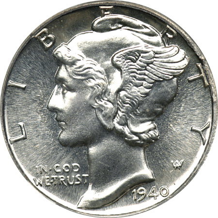 1940 PCGS PF-65.