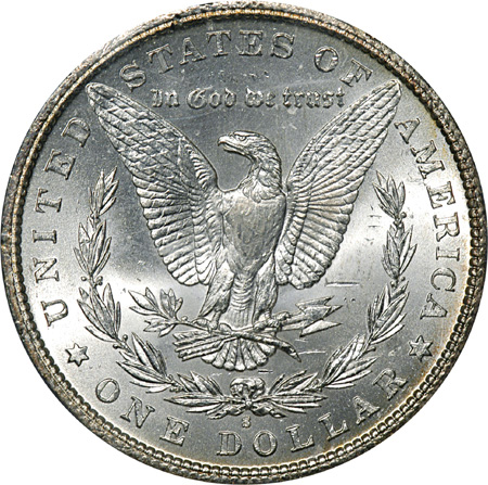 1887-S PCGS MS-63.