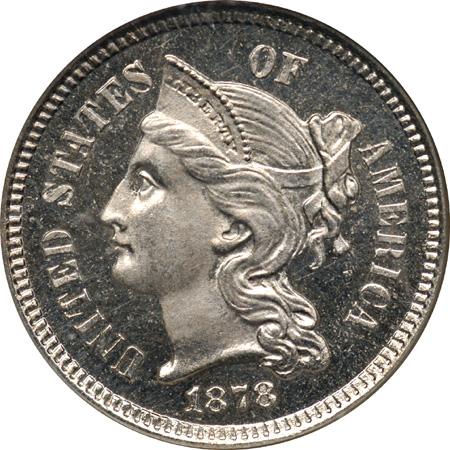 1878 NGC PF-64 Cameo.