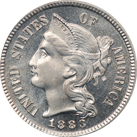 1883 PCGS PF-65.