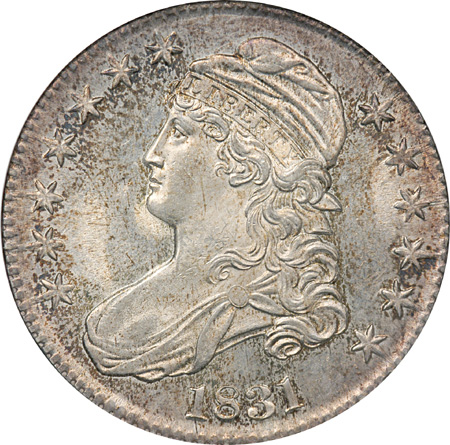 1831 O-116, R-3 ANACS MS-62.