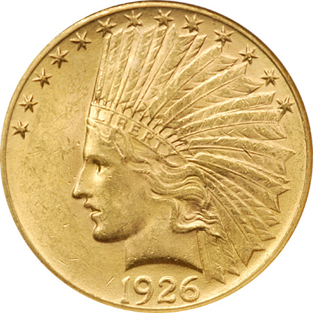 Two Indian Head Eagles. NGC MS-62.