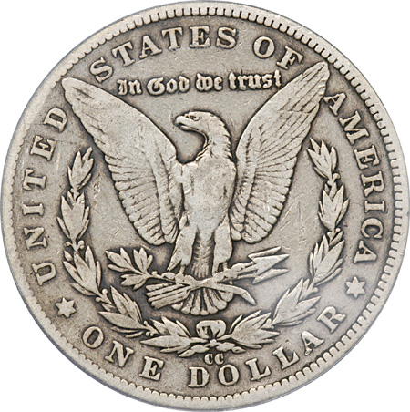 1889-CC PCGS F-12.