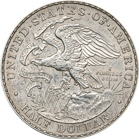 Five Silver Commemorative Half Dollars.