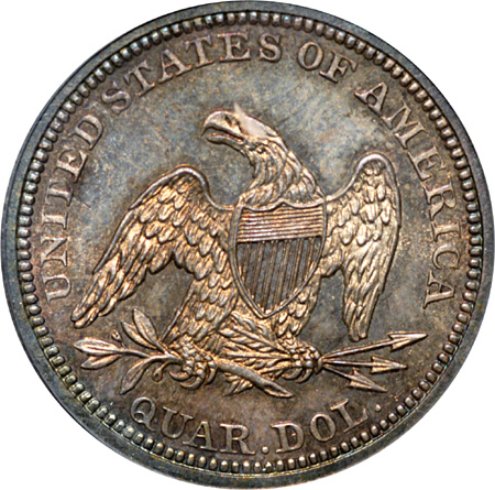 1860 PCGS PF-64.