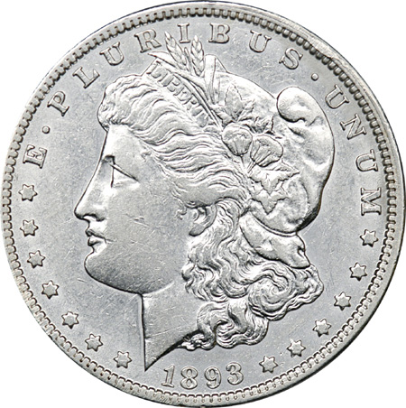 1893-O AU-50.