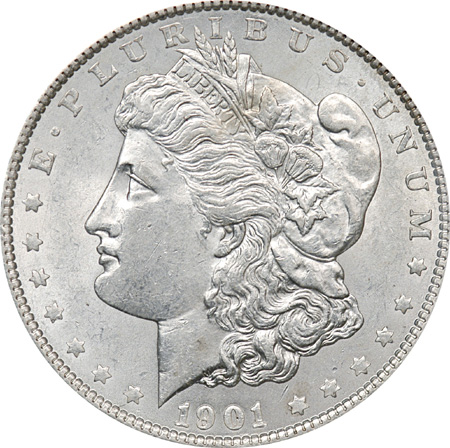 1901 PCGS AU-58.