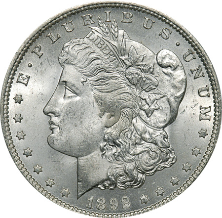 1892-CC ANACS MS-60 DETAILS, ALTERED SURFACES.