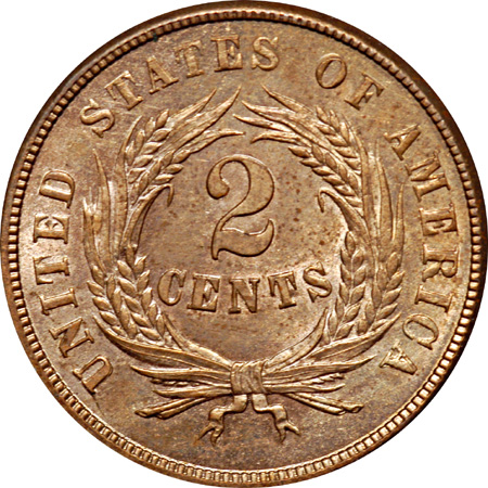 Two, Two-cent Pieces.