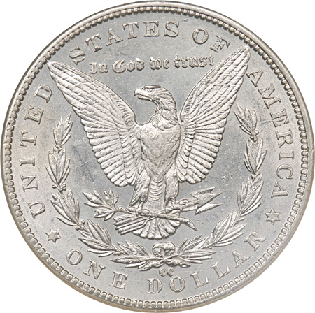 1889-CC NGC AU-58.