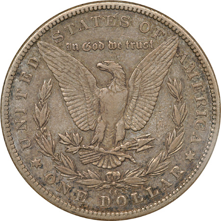 1889-CC ANACS XF-40.