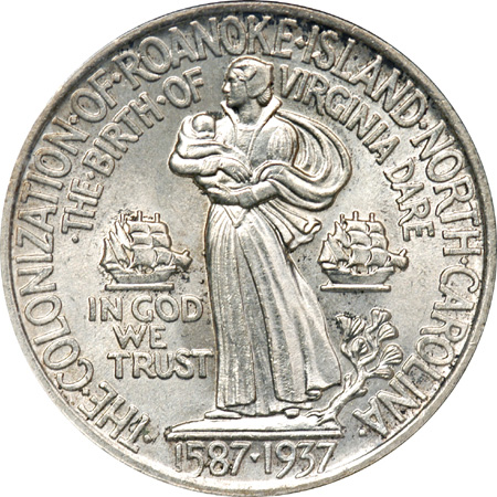 1937 Roanoke. NGC MS-64.