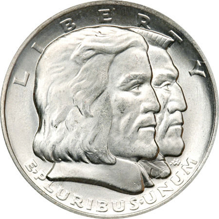 Three Commemorative Half Dollars.