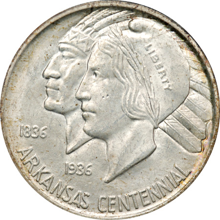 Three Commemorative Half Dollars.