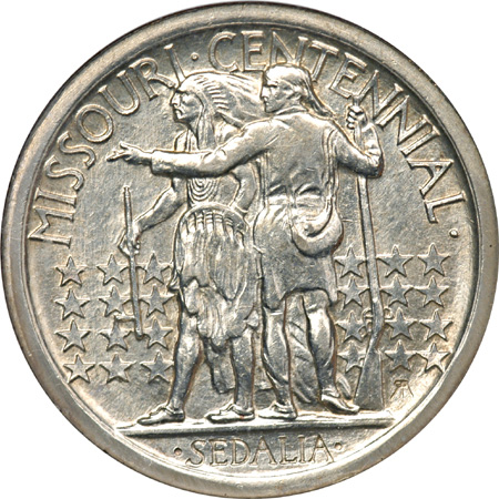 1921 Missouri. NGC MS-62.