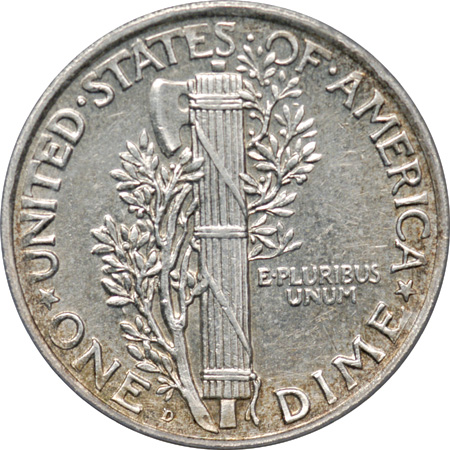 1921-D PCGS AU-50.