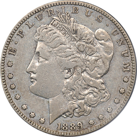 1889-CC PCGS VF-30.