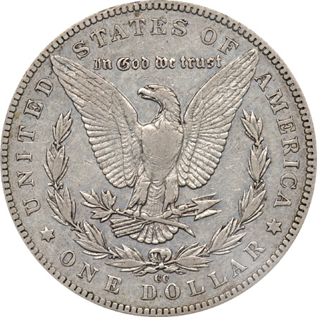 1889-CC PCGS VF-30.