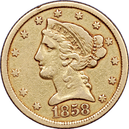 1858-C VF.